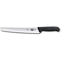 Victorinox Cuchillo PASTELERO Sierra- con Borde dentado (Hoja de 26 cm- Mango Antideslizante- Acero Inoxidable- Apto…